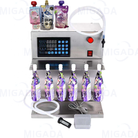 Machine de remplissage de liquide de sac de boisson de poche de bec de Doypack