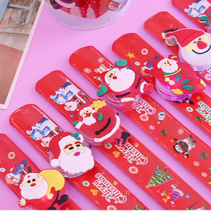 Pulseras circulares LED de Navidad para niños, juguetes creativos para decoración de fiesta - Product Image 3
