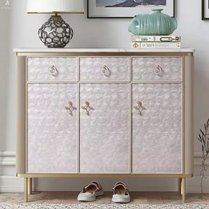 Meuble de rangement en bois moderne et simple de luxe italien, buffet, meuble à chaussures pour le salon, entrée, nouvelles coquilles pour la chambre à coucher - Product Image 2