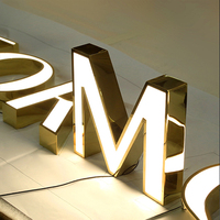 Lettres en relief 3D personnalisées avec éclairage frontal, enseigne de magasin LED pour enseignes extérieures, publicité, signalétique lumineuse