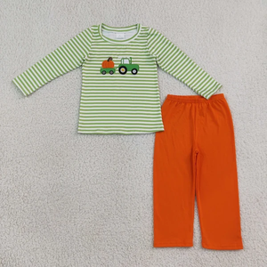 Conjunto de pantalones con capucha y bolsillos de manga larga para niñas y niños - Product Image 6