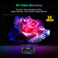 Smart TV BOX Reproductor Multimedia Full HD Salida Ultra HD 4K 4gb RAM 64gb ROM Firmware RK3528 OTT TV BOX Set Top Box con Android 13
