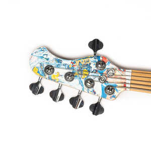 Chitarre Elettriche Eart, <span class=keywords><strong>Basso</strong></span> CLA-5B con Laccatura Artistica Cinese, <span class=keywords><strong>Basso</strong></span> a 5 Corde - Product Image 4