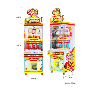 Machine à griffes commerciale personnalisée, fabriquée en usine, à monnayeur, attrape-cadeaux pour divertissement d'arcade pour enfants - Product Image 2