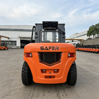 Chariot élévateur industriel diesel-électrique de 10 à 16 tonnes, haute capacité, certifié CE, pour usage intensif
