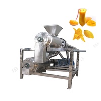 Vruchtensap Extractie Productielijn Ananas Banaan Tomaat Juicer Maker Mango Pulping Machines Perzik Mango Kloppend Machine