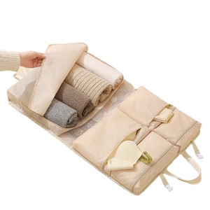 Travel <b>Storage</b> Bag For Underwear Socks <b>Clothes</b> Shoes Waterproof Hanging Organizer Rectangle Lightweight Multipurpose Clothing - Product Image 2