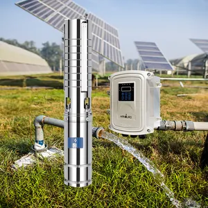 delta fish farming solar water pump station water feature/solar teichpumpe mit batterie