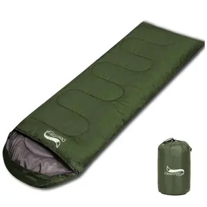卸売 寝袋キャンプ子供3-大人の子供のためのデザートフォックス超軽量寝袋ポータブル軽量3シーズン1KGハイキングキャンプバックパッキング寝袋