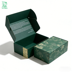 <span class=keywords><strong>Caja</strong></span> de Envío Postal de Cartón Rígido Personalizada con Logotipo, para Libros, Electrónicos, Sombreros, Velas, con Laminado Mate y Grabado en Relieve - Product Image 1