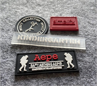 Pas de minimum pas de vêtements quantité minimale de commande personnaliser 3D PVC Patch Patch en caoutchouc de silicone souple en 2024