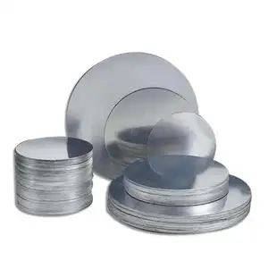 알루미늄 원형 디스크 알루미늄 시트 원형 냄비 1050 1060 1100 H14 알루미늄 디스크