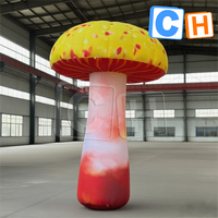 Champignon Gonflable Géant Publicité Jouet Gonflable Géant pour Légumes Décoration de Vacances