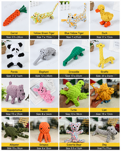 Jouets de Noël pour chiens : Ensemble de cordes en coton résistantes pour mâcher et nettoyer les dents, jouets interactifs pour le jeu, cadeau de Noël pour chien - Product Image 6