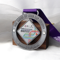 Ensemble de trophées, médailles et plaques personnalisées en métal moulé, plaqué or, pour la reconnaissance professionnelle, la récompense des employés exceptionnels et les honneurs d'entreprise