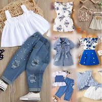Ropa al por Mayor Nueva con Gran Descuento, Liquidación de Vestidos para Niños, Venta de Liquidación de Existencias, Camisetas para Niños, Ropa Surtida al por Mayor