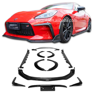 Alerón Delantero, Faldones Laterales y Alerón Trasero de Fibra de Carbono, Apto para <span class=keywords><strong>Toyota</strong></span> GR86/Subaru BRZ, Kit de Carrocería <span class=keywords><strong>2022</strong></span> - Product Image 1