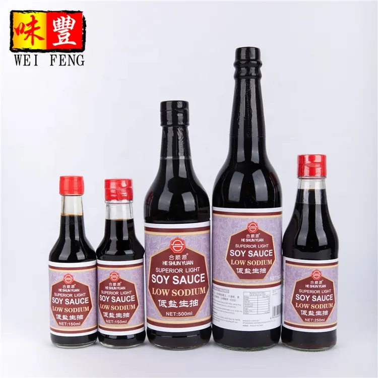 Custom All kinds of Flavor Taste OEM Factory China Private Brand Label Chinese Light Soy Sauce