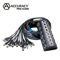 Câble de scène professionnel Accuracy Pro Audio BS10-1604X-30M de 30 mètres avec 20 canaux Speakon