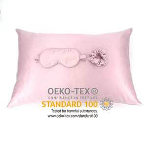 Set <span class=keywords><strong>de</strong></span> Regalo <span class=keywords><strong>de</strong></span> Seda <span class=keywords><strong>de</strong></span> Morera 100%: <span class=keywords><strong>Antifaz</strong></span> para Dormir y Coletero, Ideal para Regalo - Product Image 3