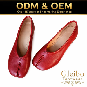 ODM OEM Direct usine 2026 Mocassins pour femme à bout fendu et talon carré, en peau de mouton vintage, à nœud, à enfiler, légers, antidérapants, décontractés et habillés - Product Image 1