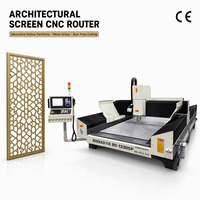 Machine de découpe et de gravure CNC pour panneaux décoratifs creux en aluminium 1300x3000mm pour écrans architecturaux