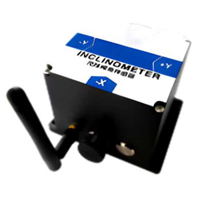 Wireless Tilt Sensor Dual Axis Inclinometer Zigbee  1.6KM Transmission High Precision