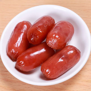 ไส้กรอกหมูเค็มหงเซียงจี อาหารพร้อมทาน บรรจุในถุง เนื้อนุ่ม อัดลม 100 กรัม เก็บรักษาที่อุณหภูมิห้อง ODM อาหารจานด่วน - Product Image 4