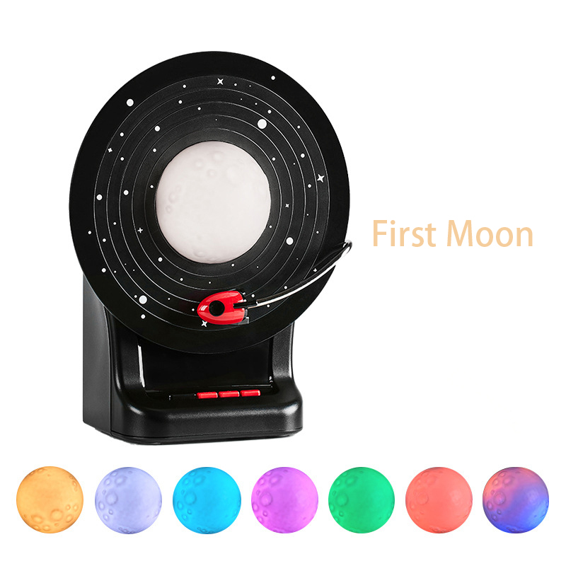 Une lune précoce
