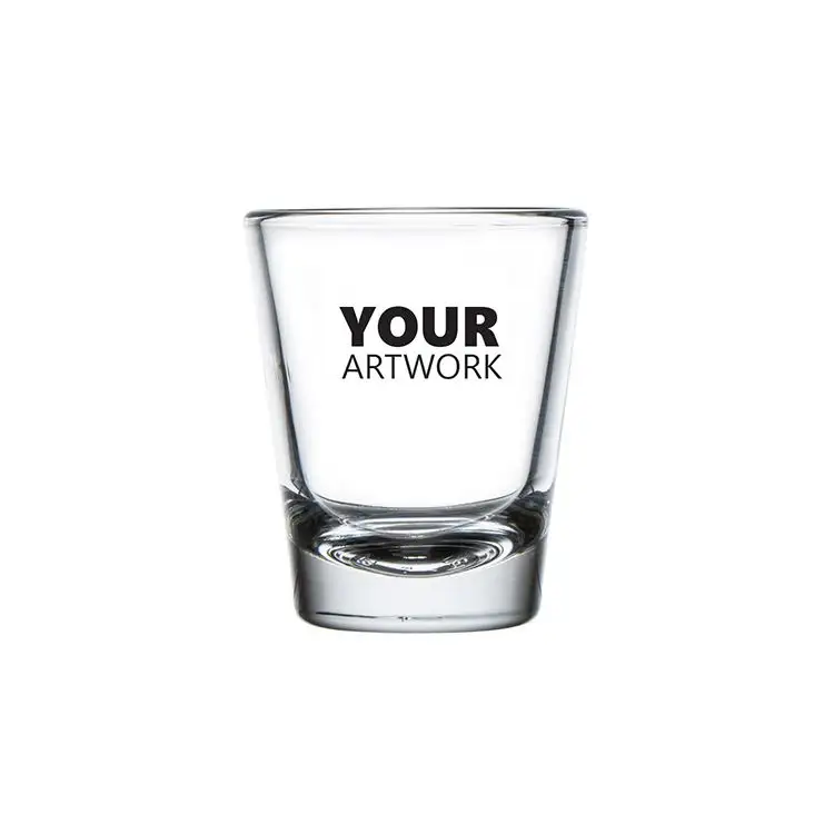 Logo personnalisé 2oz/50ml tasse à whisky pour vin, verres à expresso à sublimation vierge, petit verre à shot