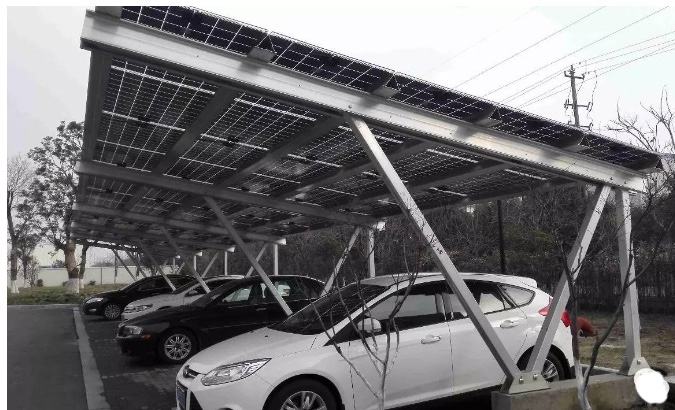 Wholesale Aluminum Solar Energy Carport Mounting System Waterproof PV ...