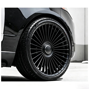 Jantes monobloc forgées en alliage d'aluminium <span class=keywords><strong>de</strong></span> luxe à rayons multiples, 19-28 <span class=keywords><strong>pouces</strong></span>, PCD 5x112/120/114.3, neuves, ET 25mm, avec enjoliveur central flottant - Product Image 1