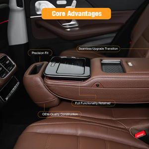 Consola Central Trasera Estilo Ejecutivo para Mercedes GLS X167 |   Actualización de Reposabrazos de Primera Clase de Lujo |   Compatibilidad - Product Image 4