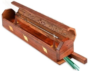 Indian Supplier Handmade Wooden Dhoop And <b>Incense</b> Holder For Meditation Yoga And Relaxation Available At Discounted Price - Product Image 5