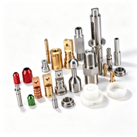 Pièces de machine à usiner CNC sur mesure, usinage de précision 5 axes, acier inoxydable, aluminium, petites pièces