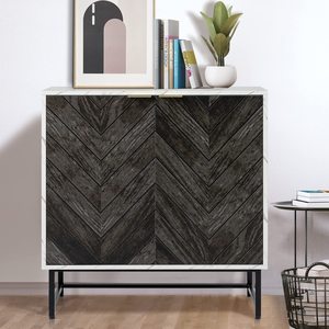 4 <strong>Drawer</strong> Black <strong>High</strong> <strong>Gloss</strong> <strong>Chest</strong> <strong>of</strong> <strong>Drawers</strong> <strong>High</strong> Quality European Style Wood Furniture for Home or Hotel Living Room Use - Product Image 3