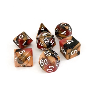 Yusun rotondo poliedrico acrilico DND dadi 10 garantito 16mm Opp sacchetto resina <span class=keywords><strong>4</strong></span> colori per <span class=keywords><strong>D</strong></span> & <span class=keywords><strong>D</strong></span> giochi CN;GUA YSA-2 - Product Image 1