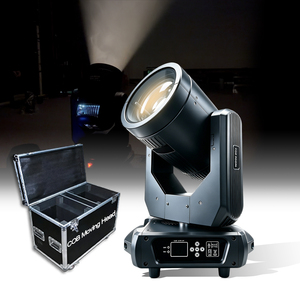 Projecteur de scène à tête mobile LED COB 400W, blanc réglable CTO, zoom DMX512 RDM pour concerts, tournées, spectacles en direct, événements - Fabricant - Product Image 1