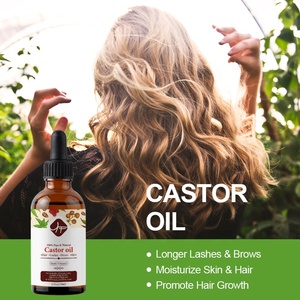 Natural 100% puro aceite de ricino de etiqueta privada puro de ricino orgánico aceite de semillas de la humedad crecimiento aceite de ricino para pestañas para el cabello - Product Image 3