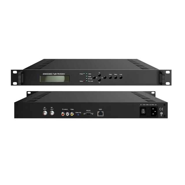 RF Demodulator 1 or 16 Channel HD AV Analog Modulator