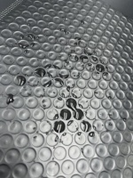 Enveloppes à bulles noires imprimées sur mesure, faible MOQ, échantillon gratuit, sacs rembourrés résistants aux chocs pour l'expédition de vêtements et de cosmétiques