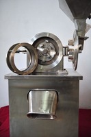 Moulin à grains électrique en acier inoxydable haute efficacité, équipement de traitement, moteur 3/5,5 kW, 150 kg/h