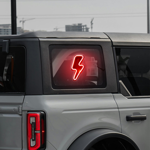 Nouvelles lumières décoratives LED en forme de cœur brisé USB Lightning pour l'<span class=keywords><strong>ambiance</strong></span> de la voiture, mode clignotant 12V, éclairage ambiant de fenêtre - Product Image 2