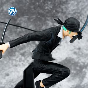 <span class=keywords><strong>Figurine</strong></span> d'action Roronoa Zoro Série <span class=keywords><strong>One</strong></span> <span class=keywords><strong>Piece</strong></span> à trois épées Sanzen Sekai, figurines d'anime de collection en plastique - Product Image 5