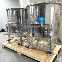 Réservoir de stockage multifonction en acier inoxydable pour huile, jus et produits chimiques