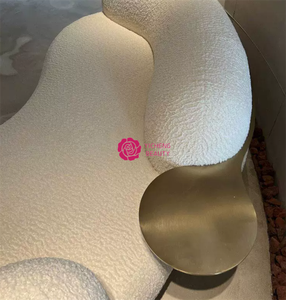 Yicheng Beauty canapé sectionnel de Style minimaliste moderne canapé créatif canapé incurvé crème loisirs canapé doux avec des prix bon marché - Product Image 2