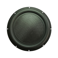 Diaphragme de basse Audio passif de 10 pouces, Membrane de basse de radiateur passif avec cadre