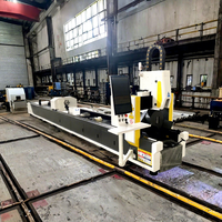 Máquina de Corte Láser de Fibra CNC de Alta Velocidad 1000W 2000W 3000W para Metal, Acero, Aluminio, Tuberías y Tubos