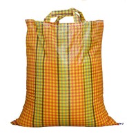 Sacs de courses en polypropylène tissé PP durables avec poignée pour l'exportation au Sénégal, sacs de courses en polypropylène tissé PP pour l'agriculture et les céréales