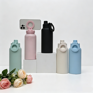 Botellas de Agua Deportivas al por Mayor, Aisladas al Vacío, de Acero Inoxidable de Grado Alimenticio, para Sublimación, con Tapa Magnética - Product Image 5